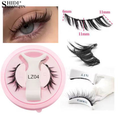 Cils Magnétiques Réutilisables - Look Naturel Instantané