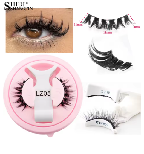 Cils Magnétiques Réutilisables - Look Naturel Instantané