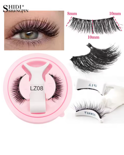 Cils Magnétiques Réutilisables - Look Naturel Instantané