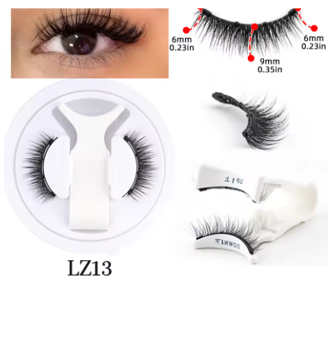 Cils Magnétiques Réutilisables - Look Naturel Instantané